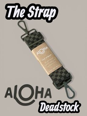 Aloha Collection The Petite Check Strap in Olive